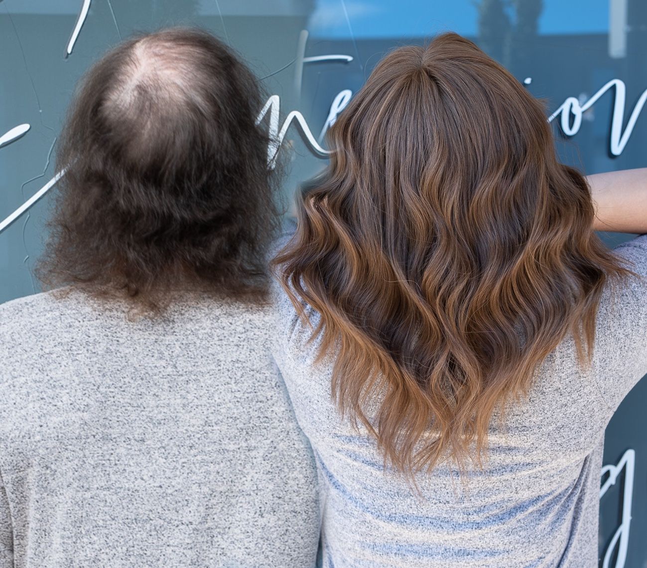 Thinning crown before, full crown after