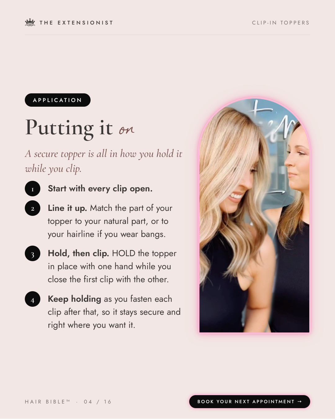 Clip-in Hair Bible, page 4 of 16