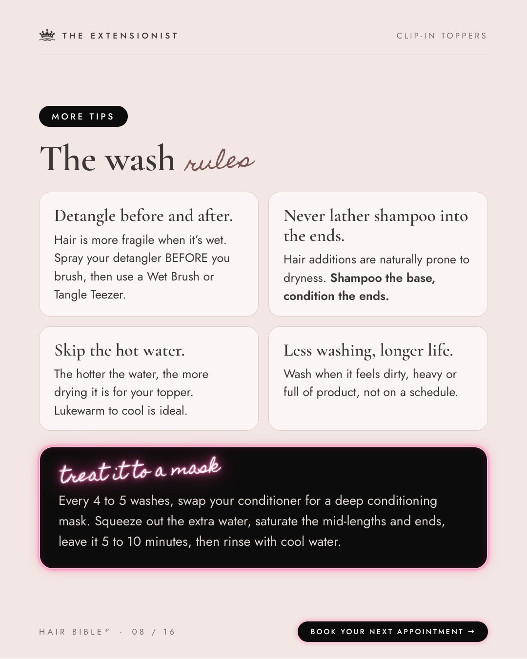 Clip-in Hair Bible, page 8 of 16