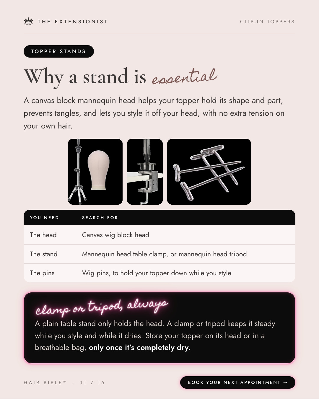 Clip-in Hair Bible, page 11 of 16