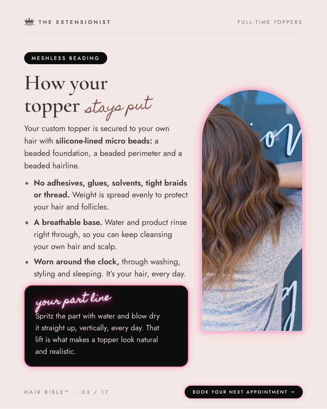 Full-time topper Hair Bible, page 3 of 17
