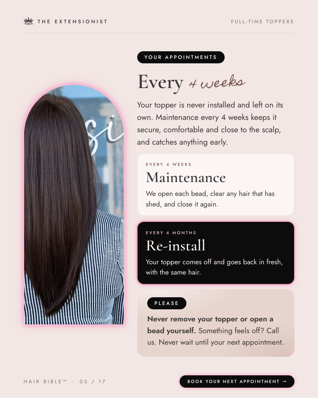 Full-time topper Hair Bible, page 5 of 17