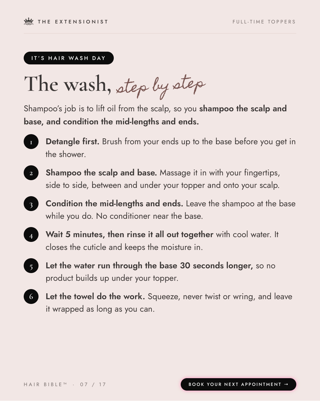 Full-time topper Hair Bible, page 7 of 17