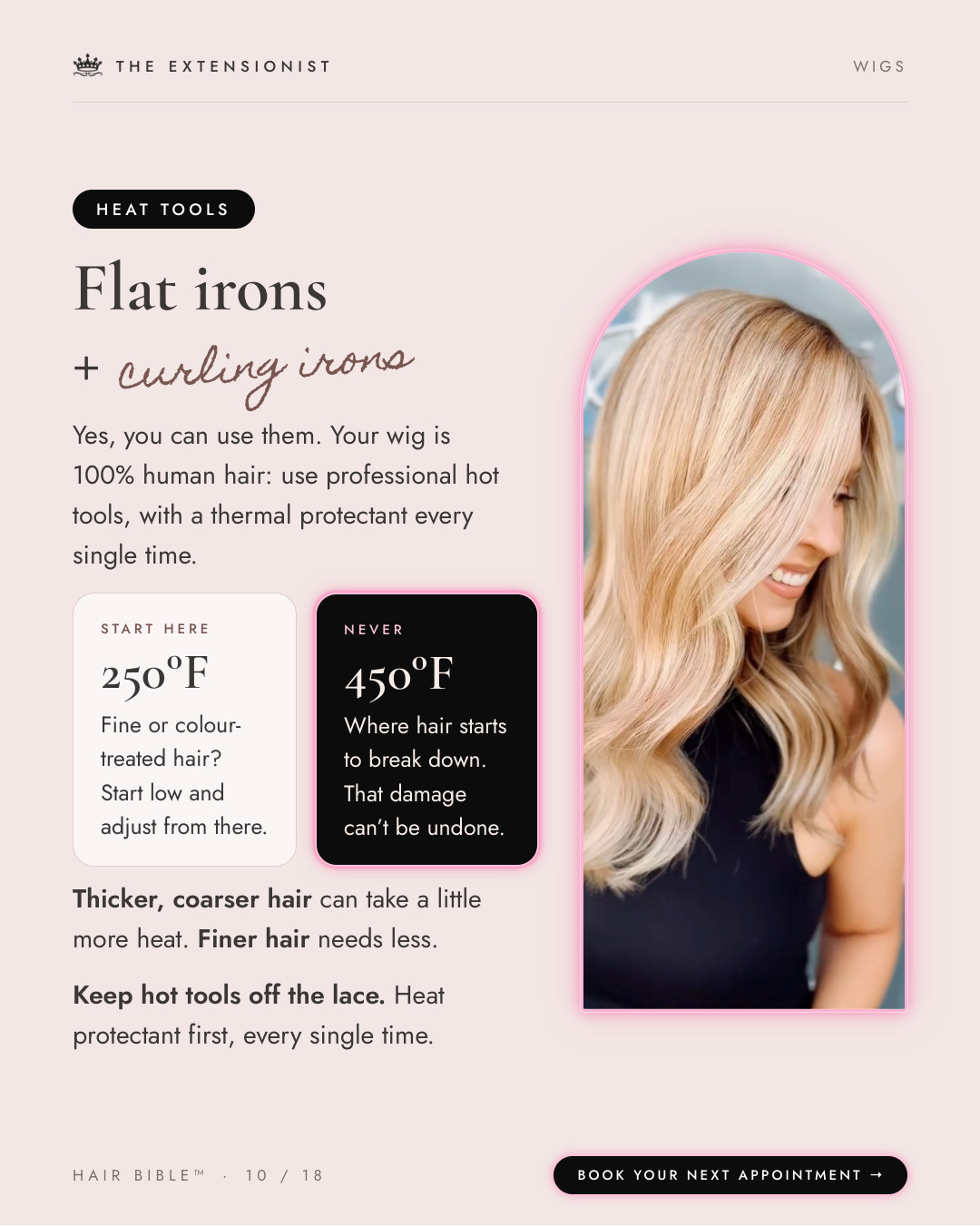 Wig Hair Bible, page 10 of 18